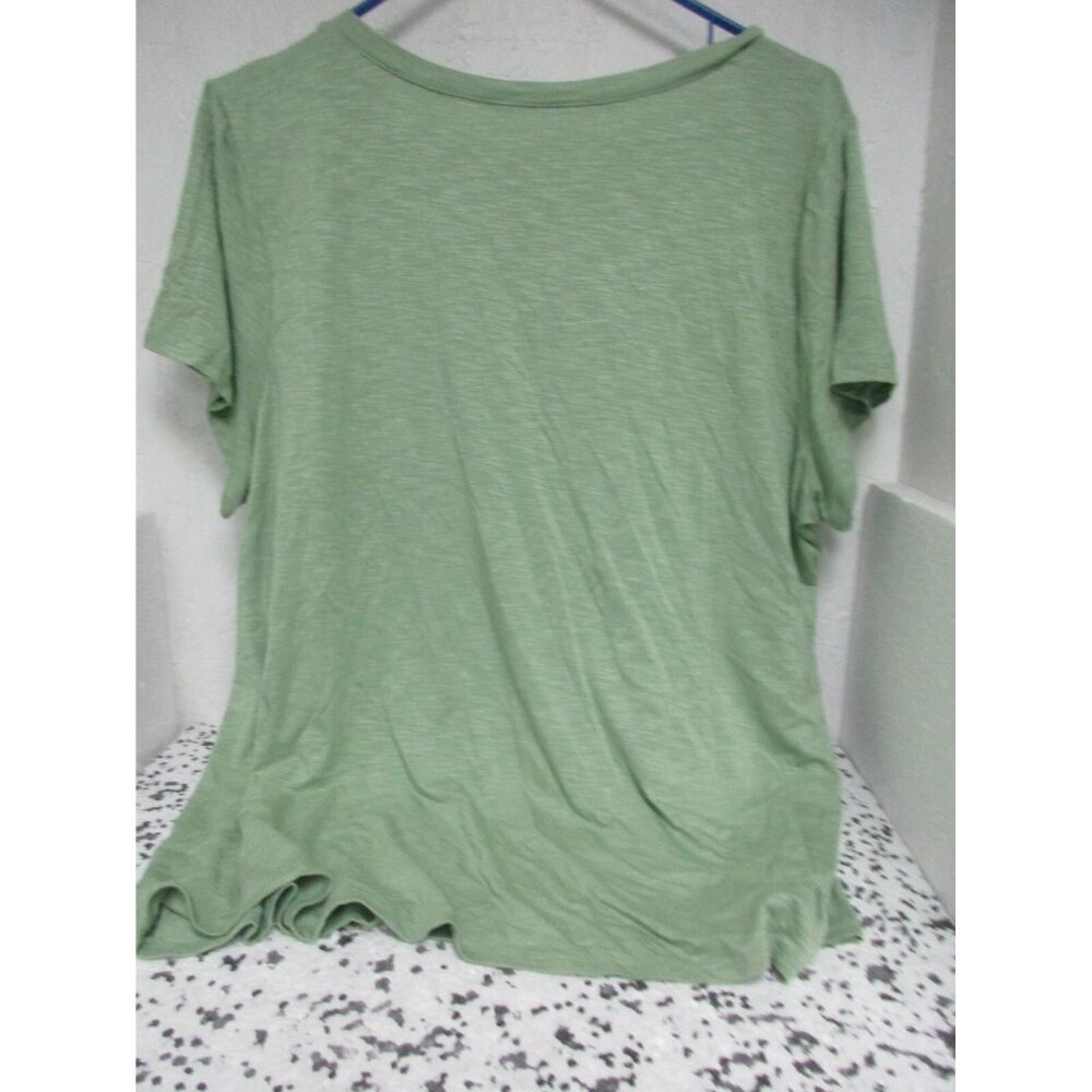 Adore Me  Women's  Pajama Top Green You Had Me At Aloha Size 0X New!!! - Picture 2 of 2